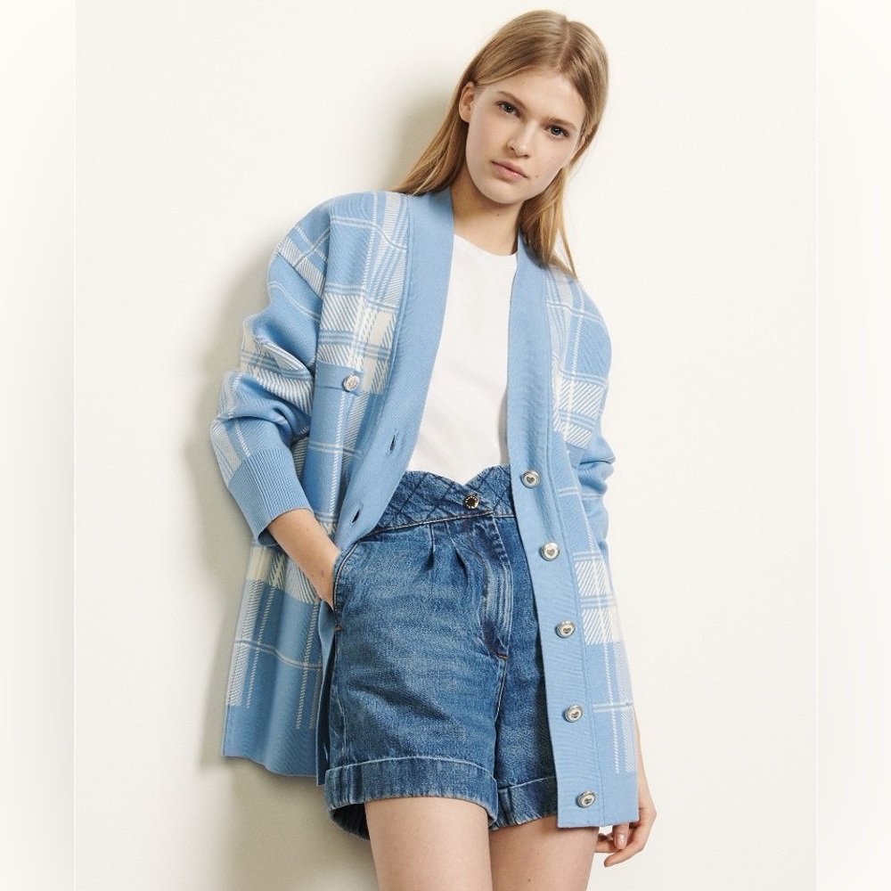Brand new Sandro Jeck Oversized Cardigan